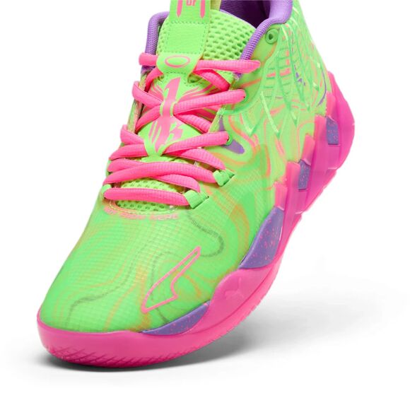 PUMA Lamelo Ball MB.01 Inverse Toxic Basketball Shoe - 8.5 - Picture 1 of 13